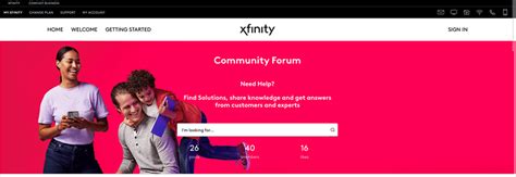 The link on the website has been completely shutdown. . Xfinity forums